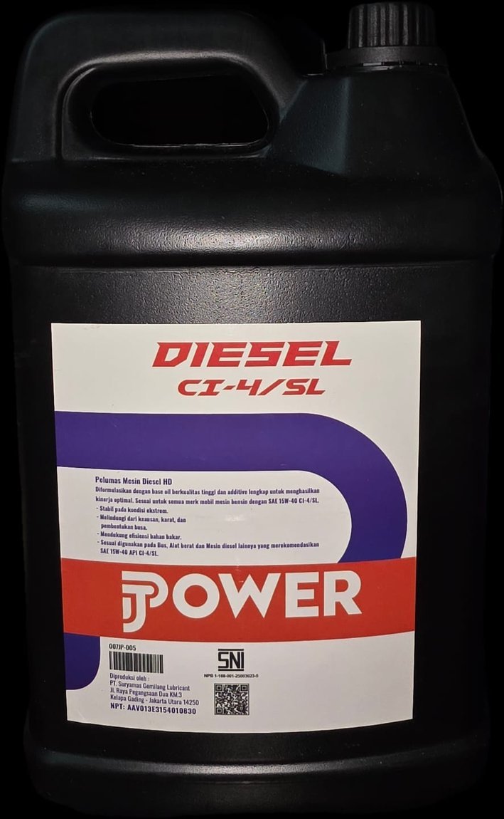 JPOWER Diesel 15W-40 foto 2